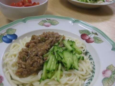 肉味噌うどん